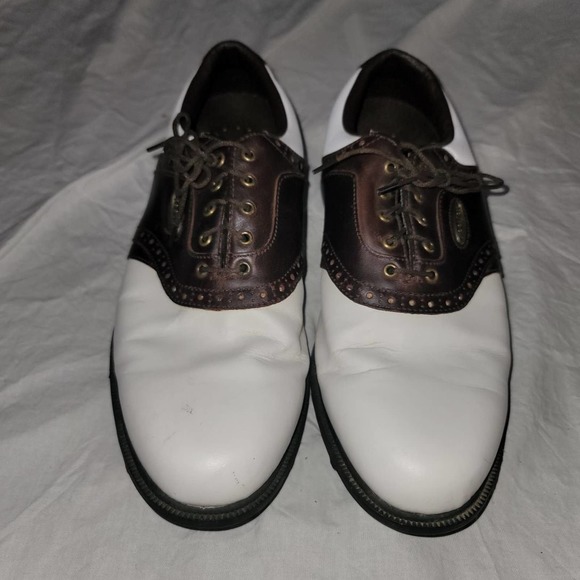 Men's FootJoy Wingtip Style Golf Shoes Sz 11.5 - Picture 1 of 10